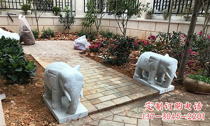小象雕塑 - 大理石/招财进宝/小象/小区/动物/石雕 小象雕塑 - 大理石/招财进宝/小象/小区/动物/石雕