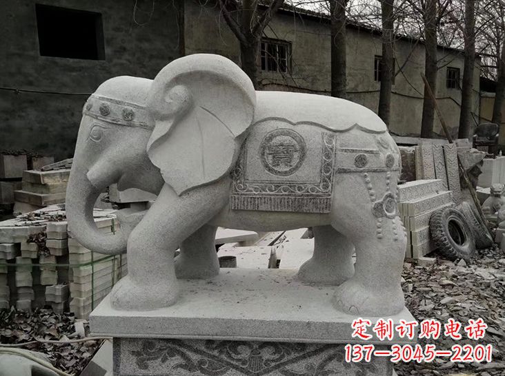 大象 石雕 古代