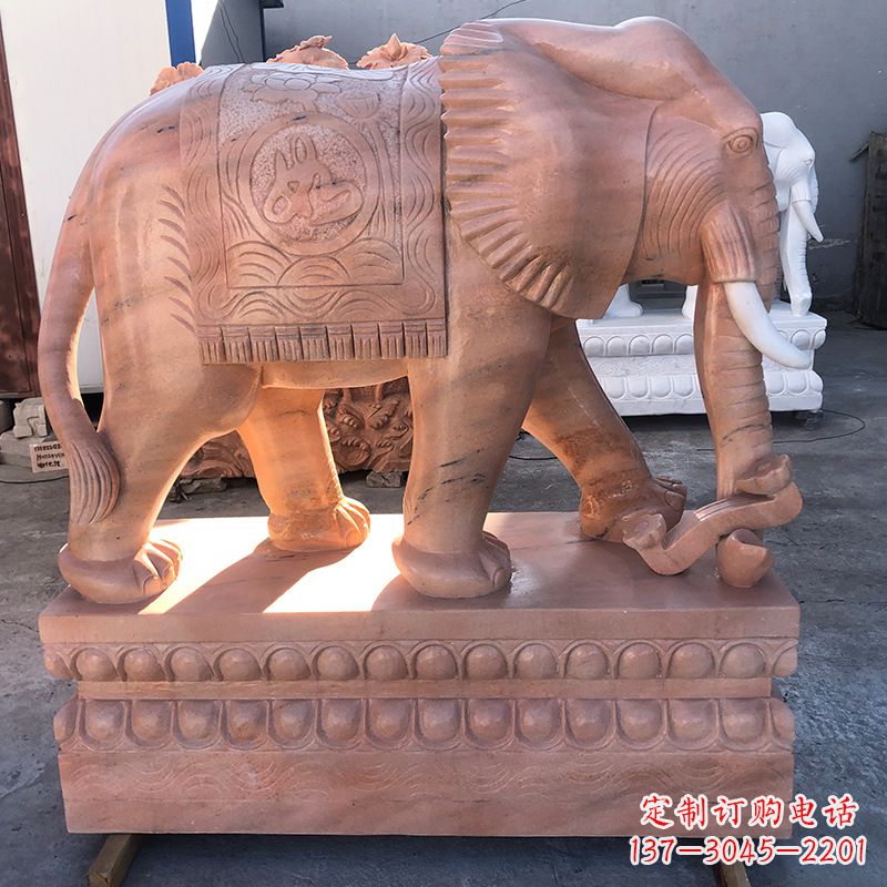 大象 石雕