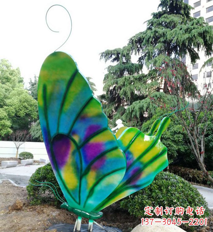不锈钢蝴蝶雕塑,装点城市广场 不锈钢蝴蝶雕塑,装点城市广场
