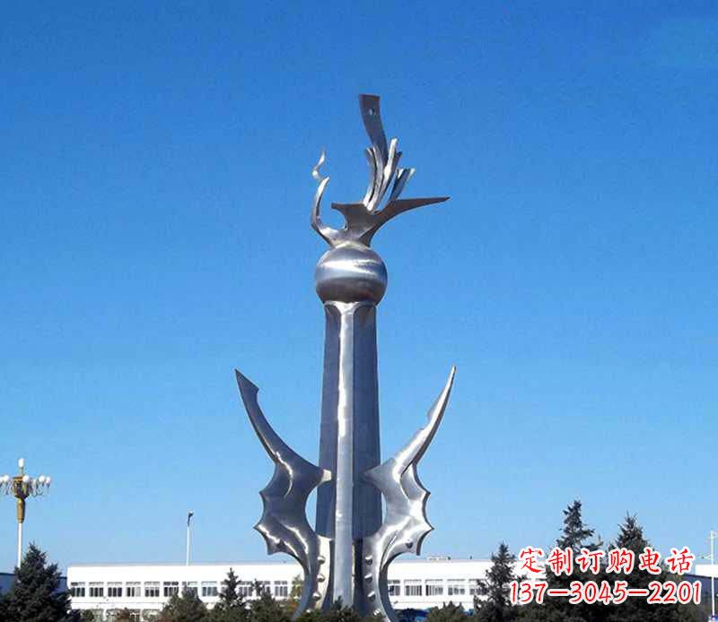 大型城市不锈钢景观雕塑