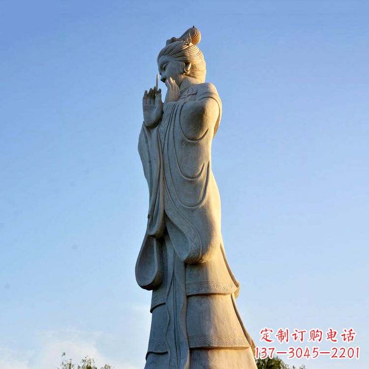 大型貂蝉雕塑-景区景点古代美女著名历史人物雕像