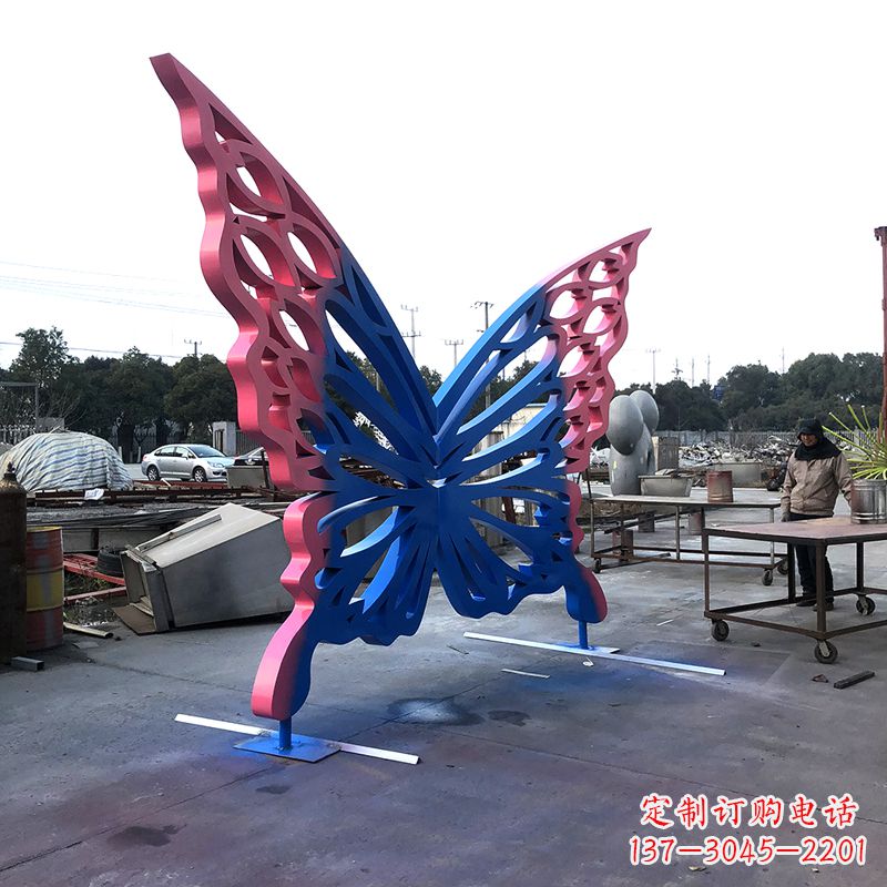 不锈钢蝴蝶雕塑 不锈钢蝴蝶雕塑