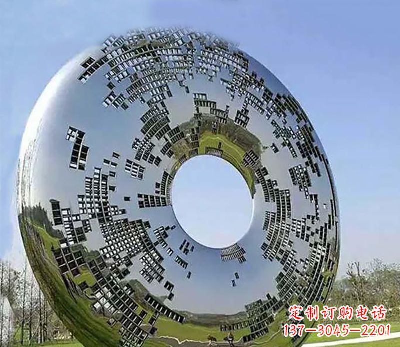 大型环形公园景观雕塑