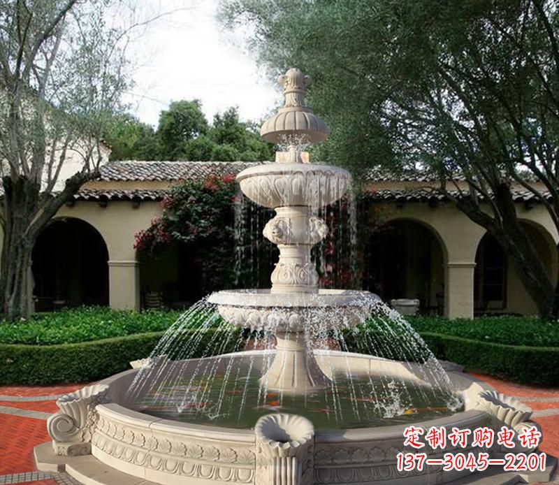 大型景观喷泉石雕 (2)