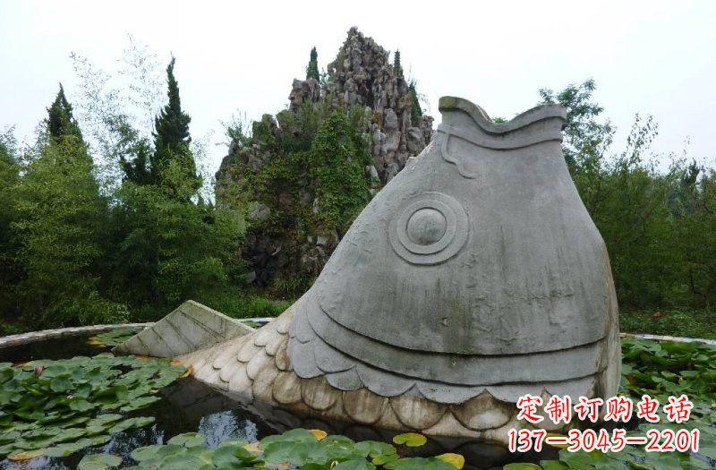 大型/喷水/鲤鱼/石雕-大型喷水鲤鱼石雕 大型/喷水/鲤鱼/石雕-大型喷水鲤鱼石雕