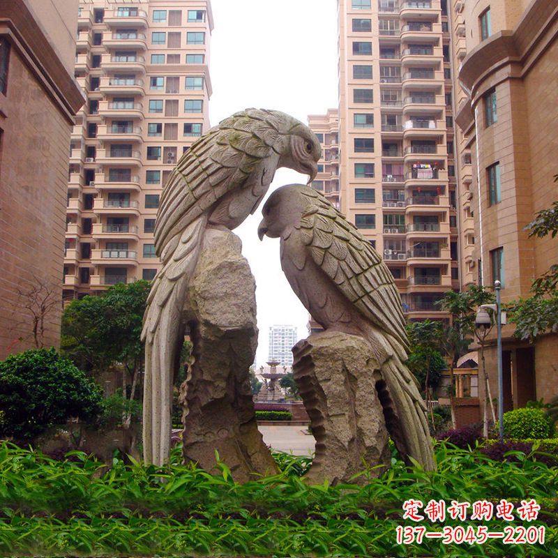精美石雕鹦鹉雕塑 精美石雕鹦鹉雕塑