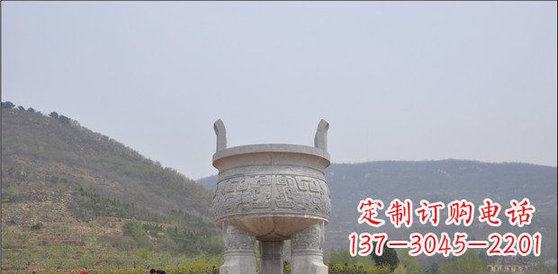 大型石鼎广场景观石雕