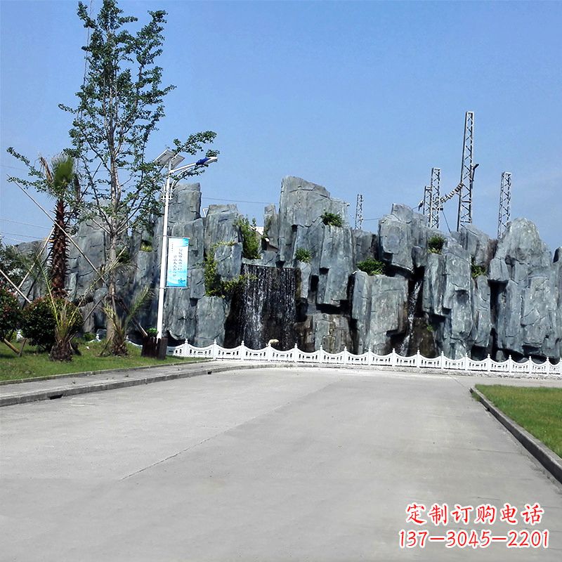 大型塑石假山雕塑 大型塑石假山雕塑