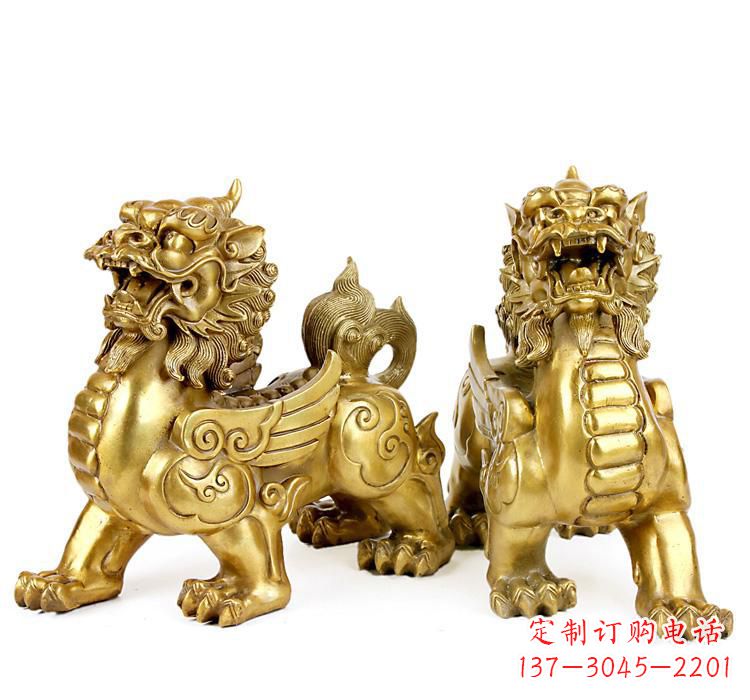 豪华大型铜貔貅雕塑 豪华大型铜貔貅雕塑