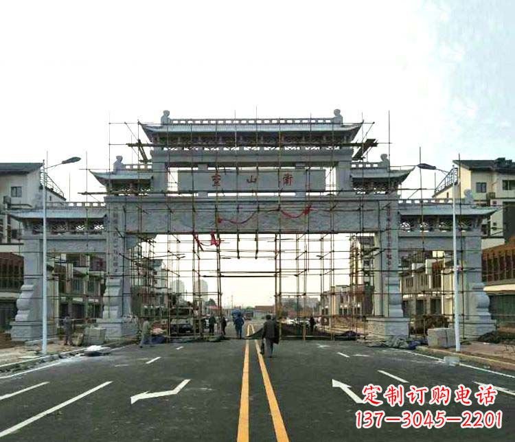 三门雕塑 - 道路/三门/牌坊/石雕 三门雕塑 - 道路/三门/牌坊/石雕
