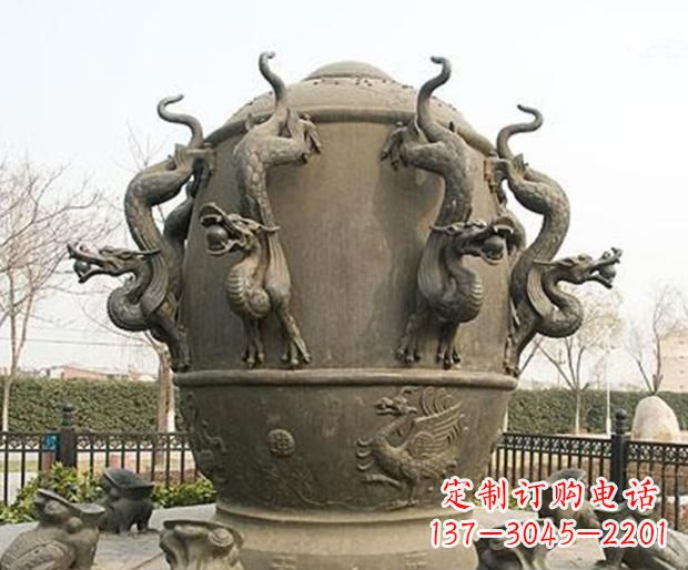 精美地动仪铜雕 精美地动仪铜雕