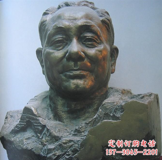 邓小平名人胸像铜雕