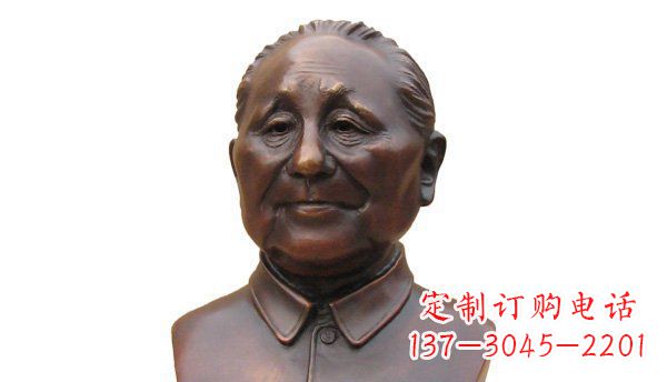 伟人铜雕邓小平胸像 伟人铜雕邓小平胸像