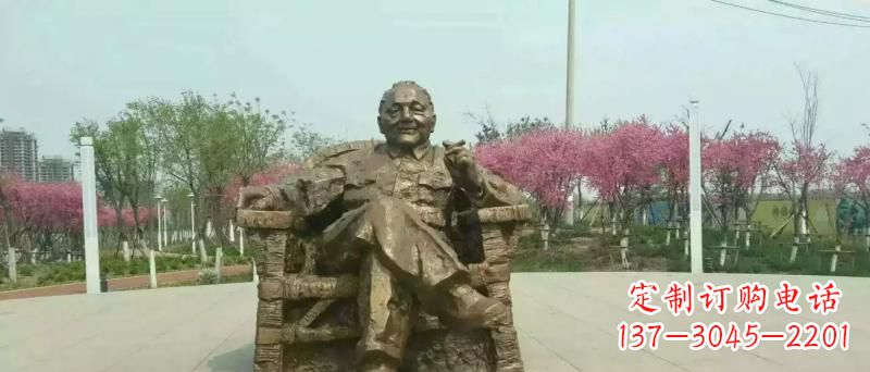 邓小平雕塑 - 邓小平/坐式/铜雕 邓小平雕塑 - 邓小平/坐式/铜雕