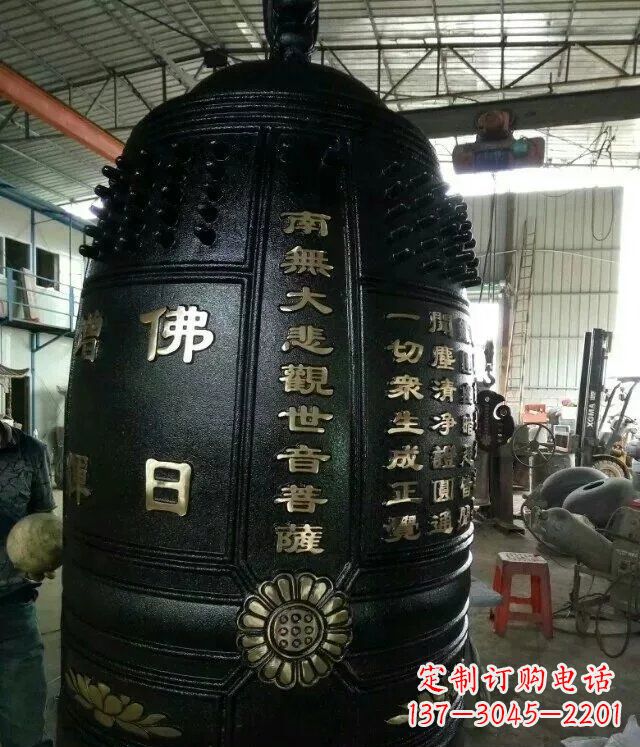 定制铜钟寺庙铜雕