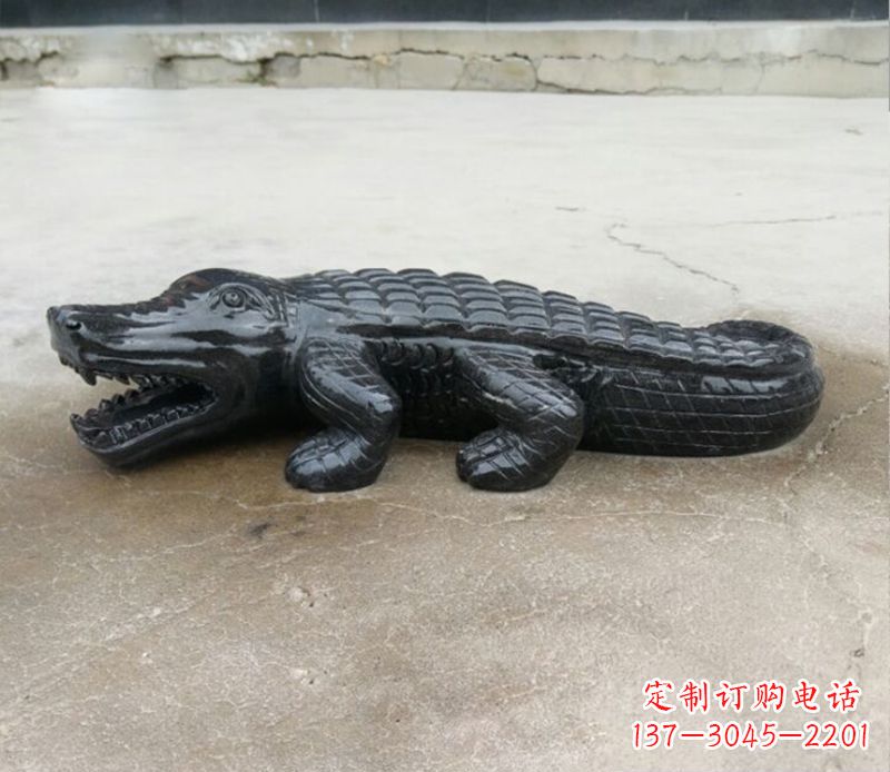 鳄鱼雕塑 - 动物/鳄鱼/景观/石雕 鳄鱼雕塑 - 动物/鳄鱼/景观/石雕