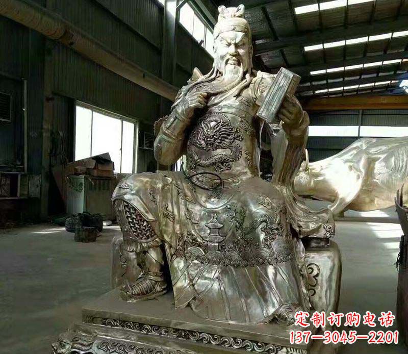 精美关公铜雕 精美关公铜雕