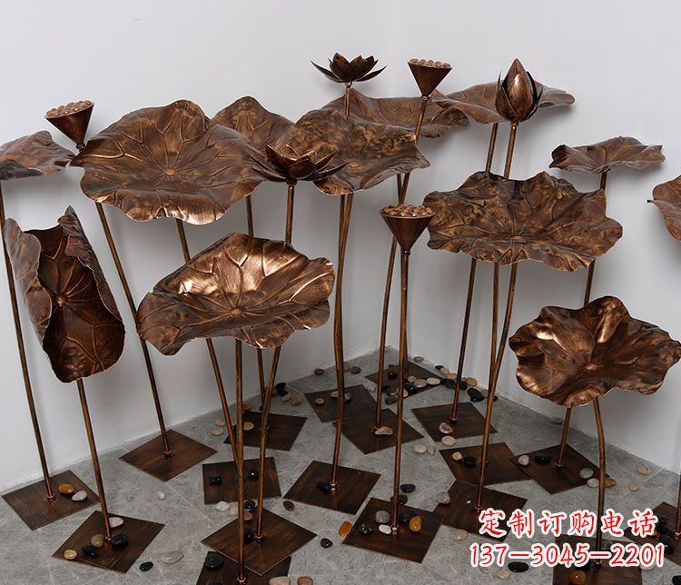 荷花雕塑 - 荷花/景观 荷花雕塑 - 荷花/景观