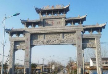 村庄牌坊石雕——展现中国古典建筑魅力