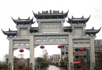 村庄石牌坊雕刻传统工艺的精美瑰宝