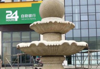 大理石风水球喷泉雕塑——振奋人心的艺术杰作