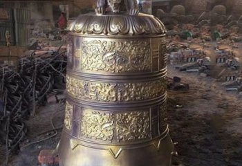 悠久历史的铜钟雕塑——传承无声的魅力