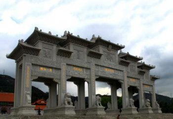 大型牌楼雕塑制作