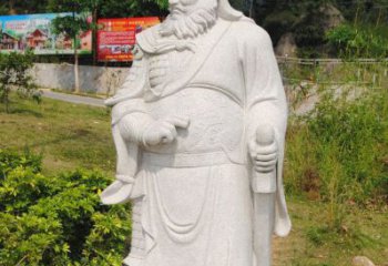 钟馗神像石雕