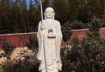 大型地藏王佛像石雕景观雕塑