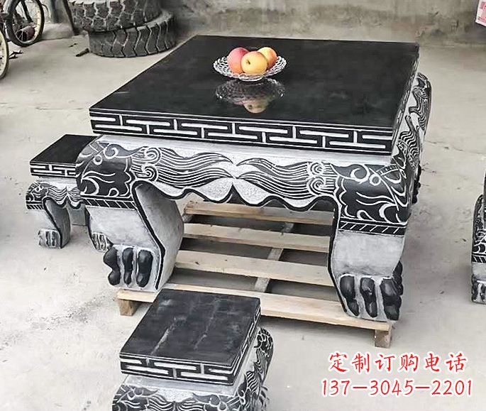 方形雕塑 - 方形/仿古/石桌凳 方形雕塑 - 方形/仿古/石桌凳