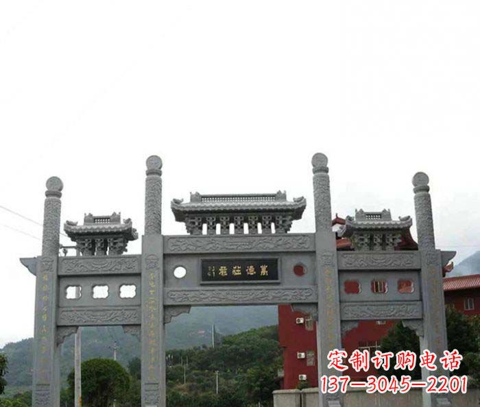牌坊雕塑·精美雕刻·传承古老文化 牌坊雕塑·精美雕刻·传承古老文化