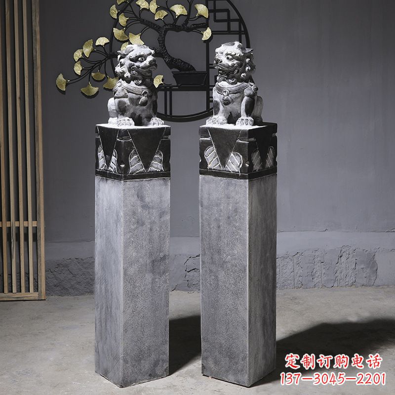 拴马桩雕塑 - 仿古/石狮子/拴马桩/石雕 拴马桩雕塑 - 仿古/石狮子/拴马桩/石雕