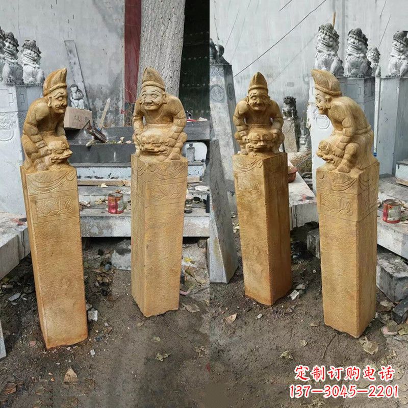 拴马桩雕塑 - 仿古/拴马桩 拴马桩雕塑 - 仿古/拴马桩