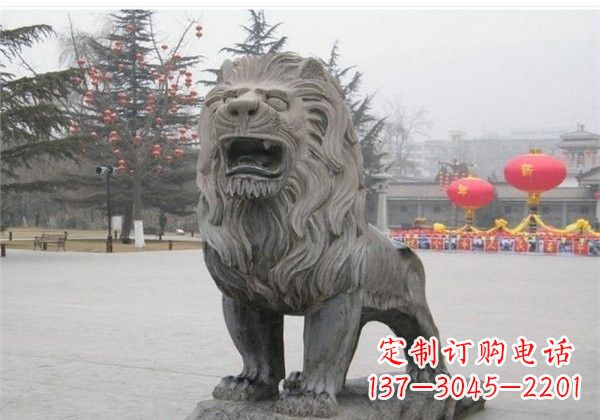 仿古西洋狮子石雕