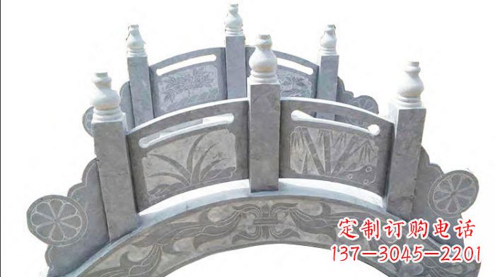 仿古小型石雕拱桥