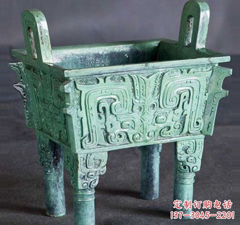 仿古做旧青铜鼎