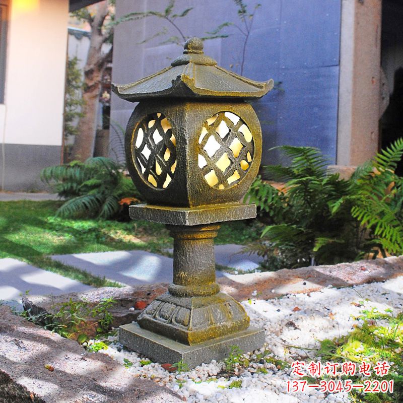 仿古庭院石雕灯笼,精美雕刻点亮家园 仿古庭院石雕灯笼,精美雕刻点亮家园