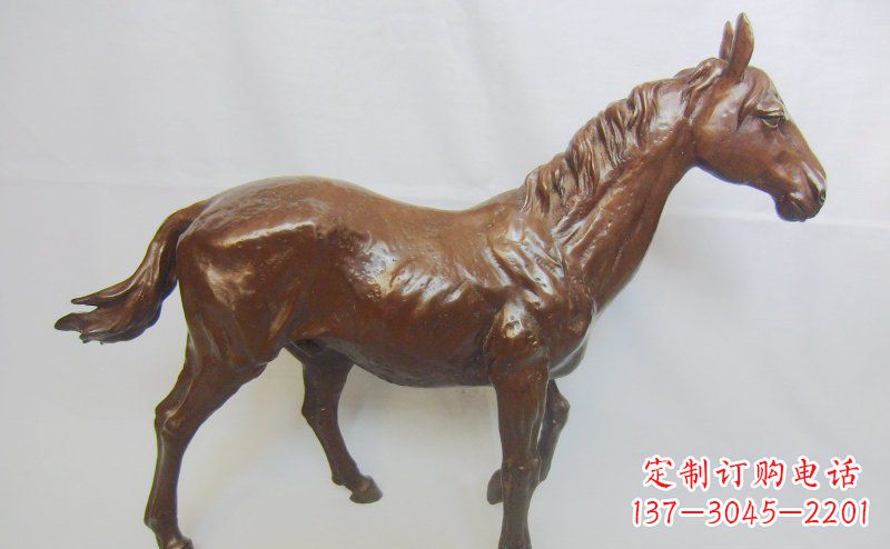 仿真马铸铜动物雕塑
