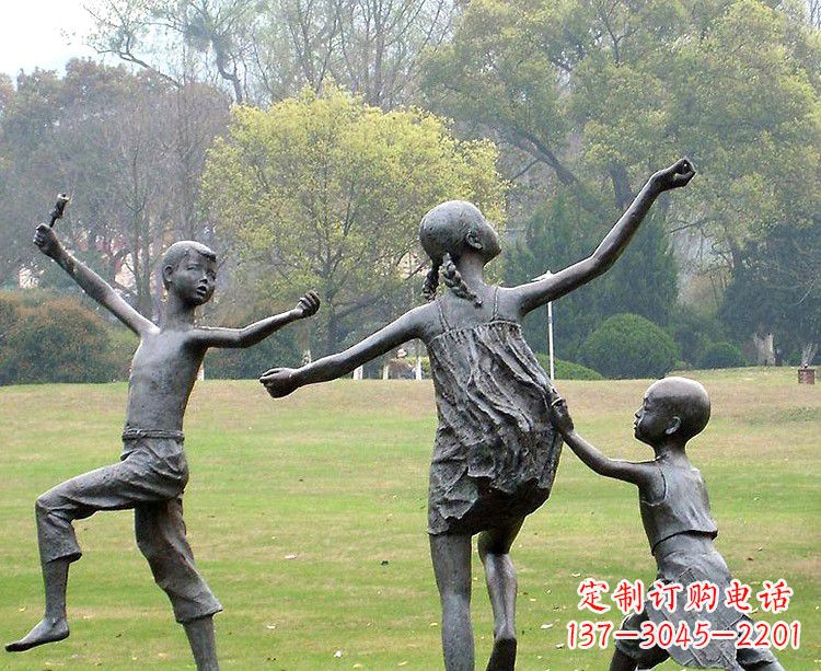 放风筝的孩子们