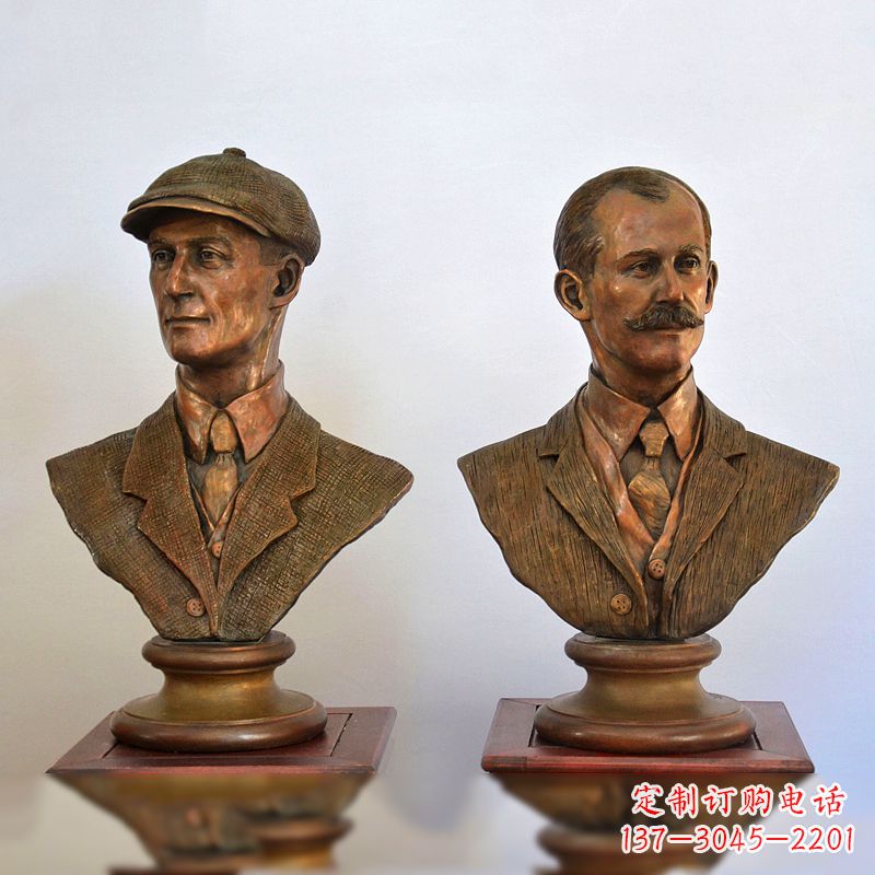 莱特雕塑 - 飞机/发明者/莱特/兄弟/仿真/头像/摆件 莱特雕塑 - 飞机/发明者/莱特/兄弟/仿真/头像/摆件