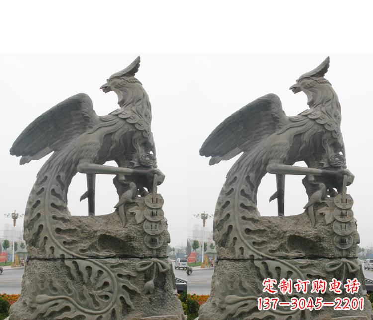 凤凰石雕