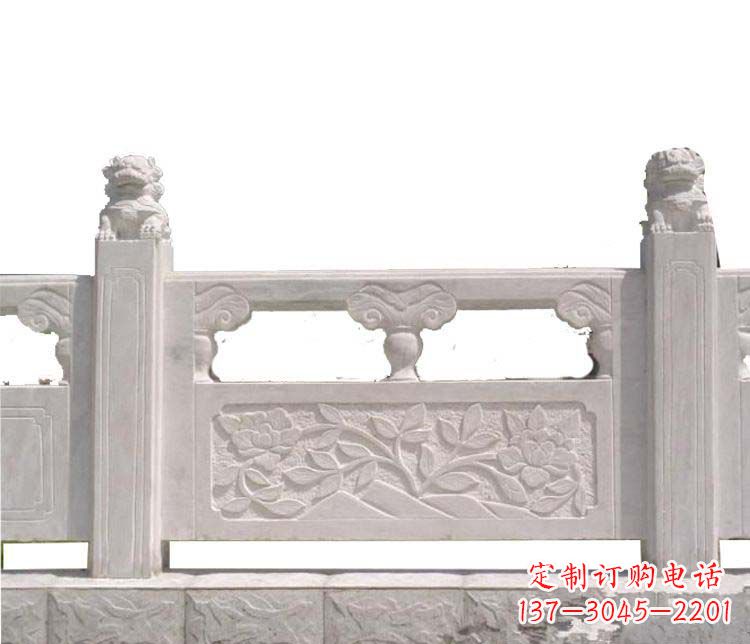 浮雕公园石栏板石雕