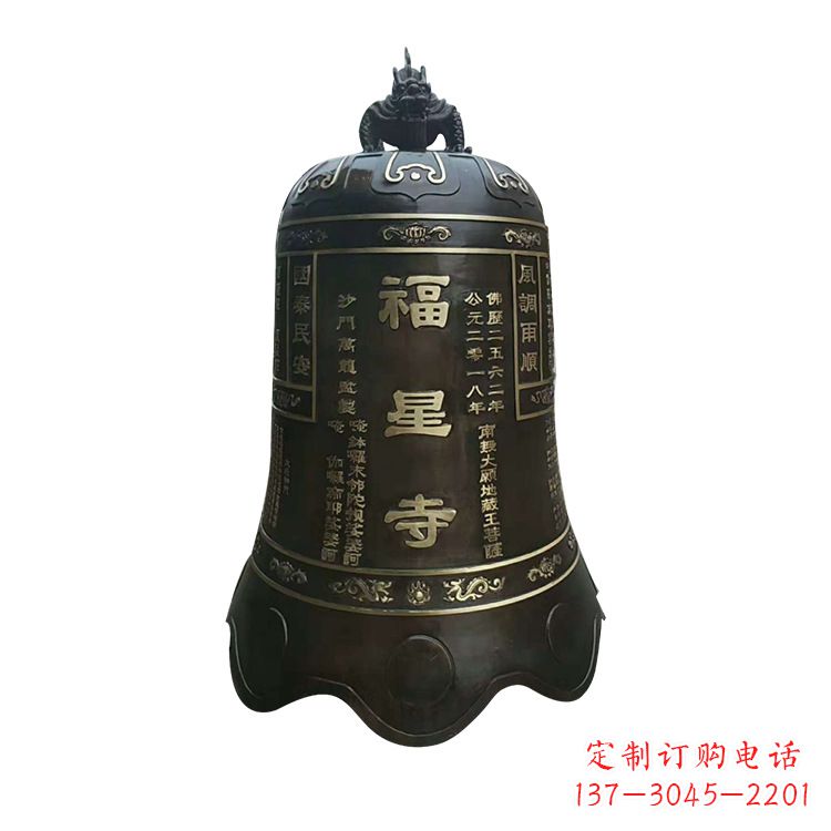 福星铜雕钟让传统之美成为当代生活 福星铜雕钟让传统之美成为当代生活