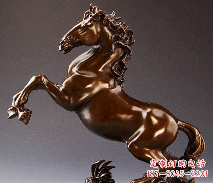 青铜马头雕塑 青铜马头雕塑