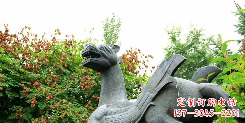 公园狴犴景观铜雕