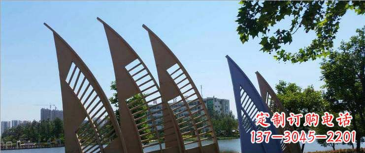 船帆雕塑 - 公园/不锈钢/抽象/船帆 船帆雕塑 - 公园/不锈钢/抽象/船帆