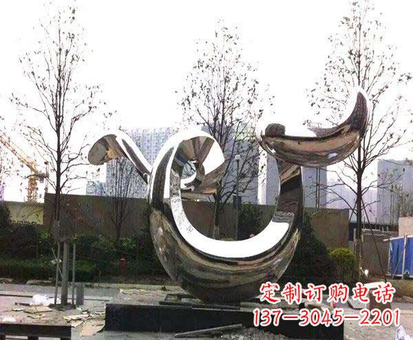 鲸鱼雕塑 - 公园/不锈钢/抽象/鲸鱼 鲸鱼雕塑 - 公园/不锈钢/抽象/鲸鱼