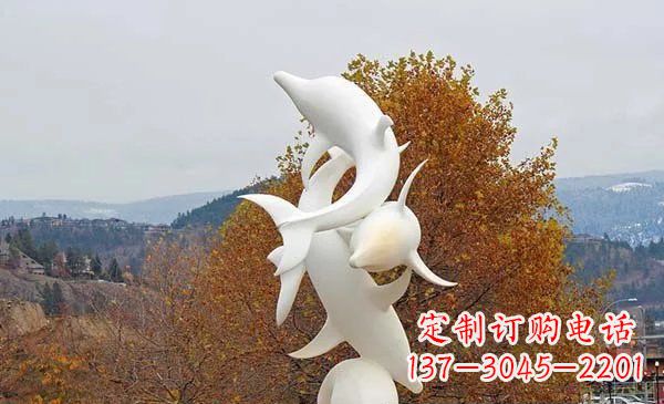 海豚雕塑 - 公园/不锈钢/海豚/动物 海豚雕塑 - 公园/不锈钢/海豚/动物