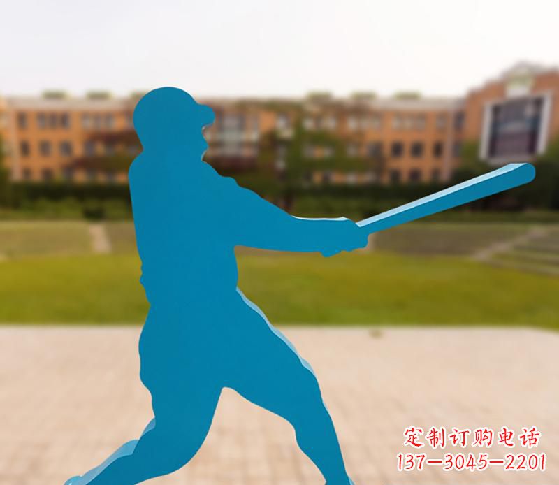 公园不锈钢剪纸人物雕塑2